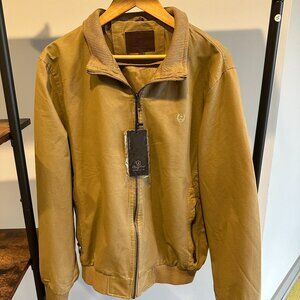 Men's Jacket, Tan New with Tags